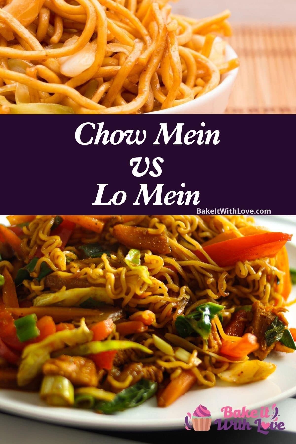 lo mein vs chow mein